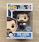 Funko Pop Ted Lasso With Ball #1573 + Free Protector