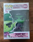 Funko Pop Teen Titans Go Night Begins To Shine BEAST BOY #604 COLLECTOR GRADE