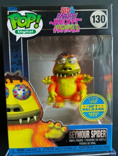 Funko Pop Television 130 Seymour Spider Legendary LE 1400 Sid And Marty Kroft