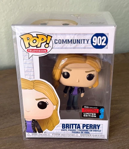 Funko Pop Television Community BRITTA PERRY Fall 2019 Convention Exclusive #902