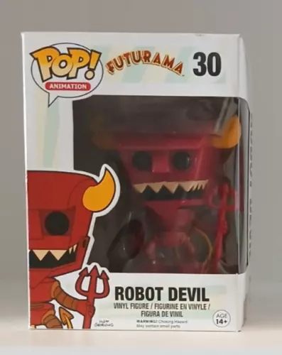 Funko Pop Television Futurama Robot Devil #30 Vinyl Figure