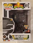 FUNKO POP! Television Mighty Morphin Power Rangers BLACK RANGER #411 GameStop