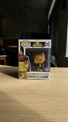 Funko Pop Television MMPR Black And Gold Dragonzord #535 Toy Tokyo NYCC Limited
