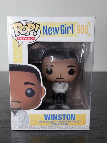 🔥Funko Pop! Television New Girl Winston #650 Vinyl Figure W/Protector!🔥