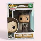 Funko Pop! Television Parks and Recreation 1567 Andy Radical Vinyl Figure