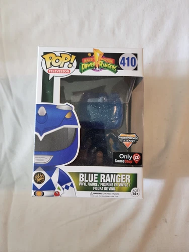 Funko POP! Television Power Rangers Blue Ranger # 410 GameStop Exclusive