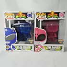 FUNKO POP! Television Power Rangers Blue Ranger 410 Pink 409 Morphing Exclusive