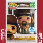Funko Pop! Television RON WITH THE FLU #1152 Funko Shop Exclusive Parks & Rec
