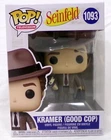 Funko Pop! Television Seinfeld 1093 Kramer (Good Cop) Vinyl Figure New