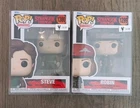 Funko Pop! Television: Stranger Things: Steve #1300 & Robin #1299 Vinyl Figure