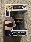 FUNKO POP! Television The Flash CAPTAIN COLD #216 VAULTED Excellent Condition