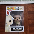 Funko Pop  Television / The Karate Kid / Mr. Miyagi / #179 / Boxed Figure
