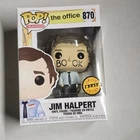 Funko Pop Television The Office Jim Halpert Book Face #870 Chase