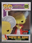 Funko Pop Television The Simpsons 825 Vampire Mr Burns Fall NYCC