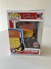 FUNKO POP! Television The Simpsons Otto Mann #907 Special Edition VGC