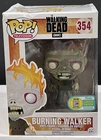FUNKO POP! TELEVISION THE WALKING DEAD BURNING WALKER #354 2016 EXCLUSIVE