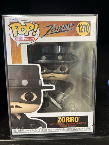 Funko Pop Television: Zorro - Zorro #1270 w/ Protector