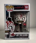 Funko Pop Terrifier - Art The Clown (Bloody) #1592 - NEW - IN STOCK - Protector