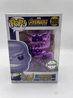 Funko Pop! Thanos #289 Purple Chrome Infinity War Exclusive with Protector MCU