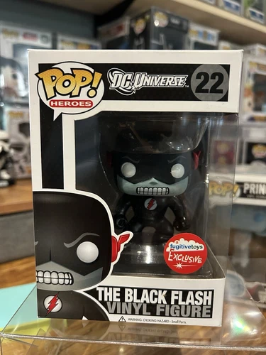 Funko Pop - The Black Flash Funko Pop #22 Fugitive Toys Exclusive + Protector