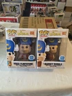 FUNKO POP! THE FLINTSTONES: #657 BARNEY RUBBLE & #658 FRED FLINTSTONE Not Mint