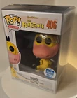 Funko Pop The Flintstones (Yellow) Dino #406 Limited Ed Of 2500 pcs w Protector