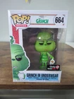 Funko Pop The Grinch In Underwear Collectible Figure #664 GameStop Exclusive