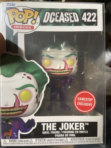 Funko Pop! The Joker (Bloody) DCeased #422 Halloween GameStop Exclusive