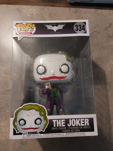 Funko Pop! The Joker (Heath Ledger) Jumbo 10 Inch #334 The Dark Knight