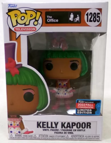 Funko Pop! The Office 1285 Kelly Kapoor 2022 Fall Con Exclusive Vinyl Figure