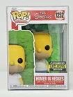 Funko Pop! The Simpsons: Homer in Hedges 1252 EE Exclusive w/Premium Protector