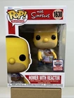 Funko Pop The Simpsons Homer with Reactor 1630 Funky London Limited Edition NIB