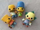 Funko POP! The Simpsons Marge #02 Homer # 01 Krusty # 03 Bart # 04 2012 VAULTED