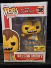 Funko Pop! The Simpsons Nelson Muntz #1205 Hot Topic Exclusive Figure