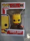 Funko Pop! The Simpsons No 1035 Gamer Bart Special Edition Vinyl Figure