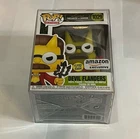 Funko Pop The Simpsons Treehouse of Horror Devil Ned Flanders GITD Amazon #1029