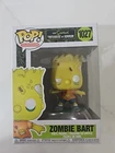 Funko Pop! The Simpsons: Zombie Bart #1027 With Protector IN STOCK