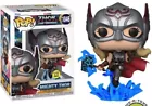 Funko Pop! Thor: Love And Thunder #1046 Mighty Thor GITD PIAB Exclusive