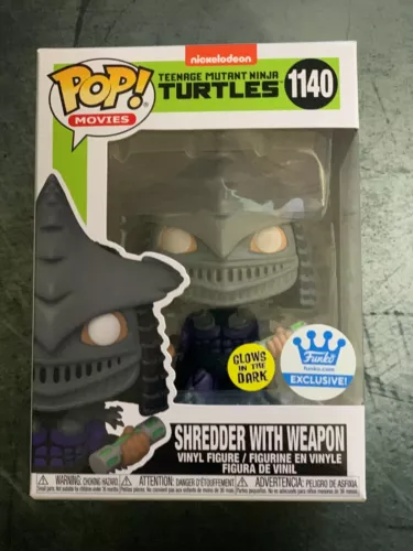 Funko Pop! TMNT Shredder With Weapon GITD - Funko Shop Exclusive Figure #1140