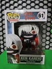 Funko Pop! Tokyo Ghoul - Ken Kaneki #61 Hot Topic Exclusive GITD *NO STICKER*