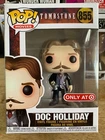 Funko Pop! Tombstone DOC HOLLIDAY w/ Cup! Target Exclusive! FREE Protector!