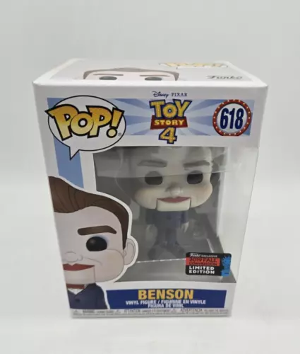 Funko Pop Toy Story 4 Benson #618 Vinyl Figure Fall Convention Exclusive 2019