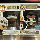 Funko POP! Trafalgar Law And Brook One Piece Shonen Jump W/ Hardstack