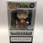 Funko Pop! Trains Disney Villains Cruella De Vil in Cart #15 Funko Exclusive