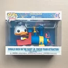 Funko Pop Trains Disneyland 65th Donald Duck On Casey Jr. Train #01 + Protector