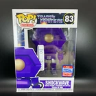 Funko Pop! Transformers Shockwave 83, Virtual Funkon Official, PopShield *Mint*