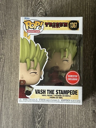 Funko Pop - Trigun - Vash the Stampede - #1367 - GameStop Exclusive - New