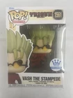 Funko Pop Trigun Vinyl Figure Vash the Stampede Punisher Cross 1561 Exclusive