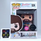 Funko Pop! TV Bob Ross The Joy of Painting Flocked Exclusive #524