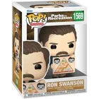 Funko POP TV - Parks and Recreation 15th Ron Swanson Figure #1569 + Protector